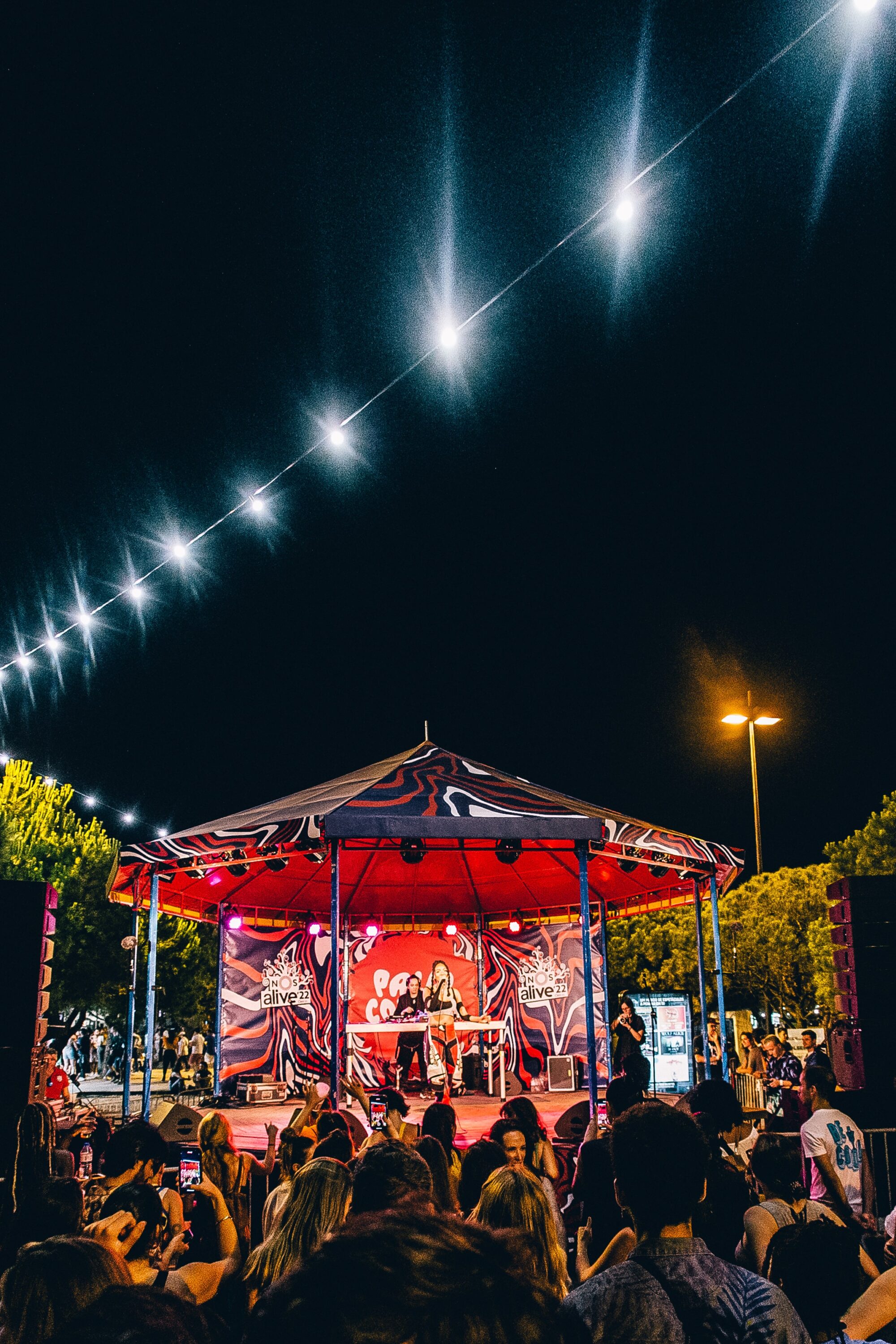 palco coreto nos alive 2023