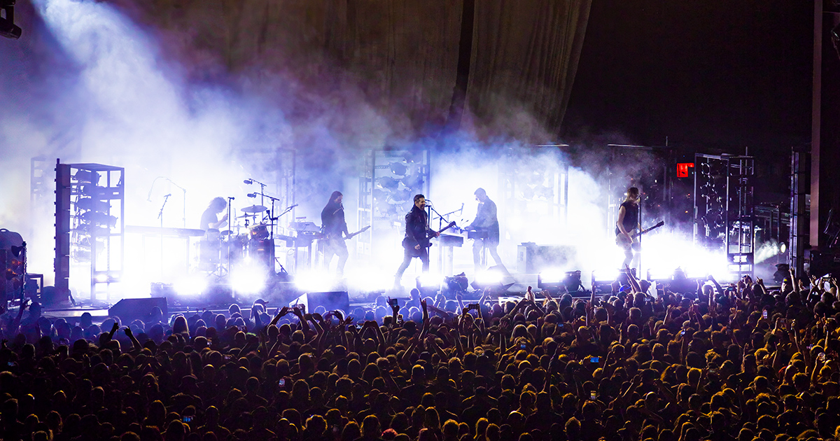 nine inch nails nos alive palco nos stage julho 2025 lisboa portugal