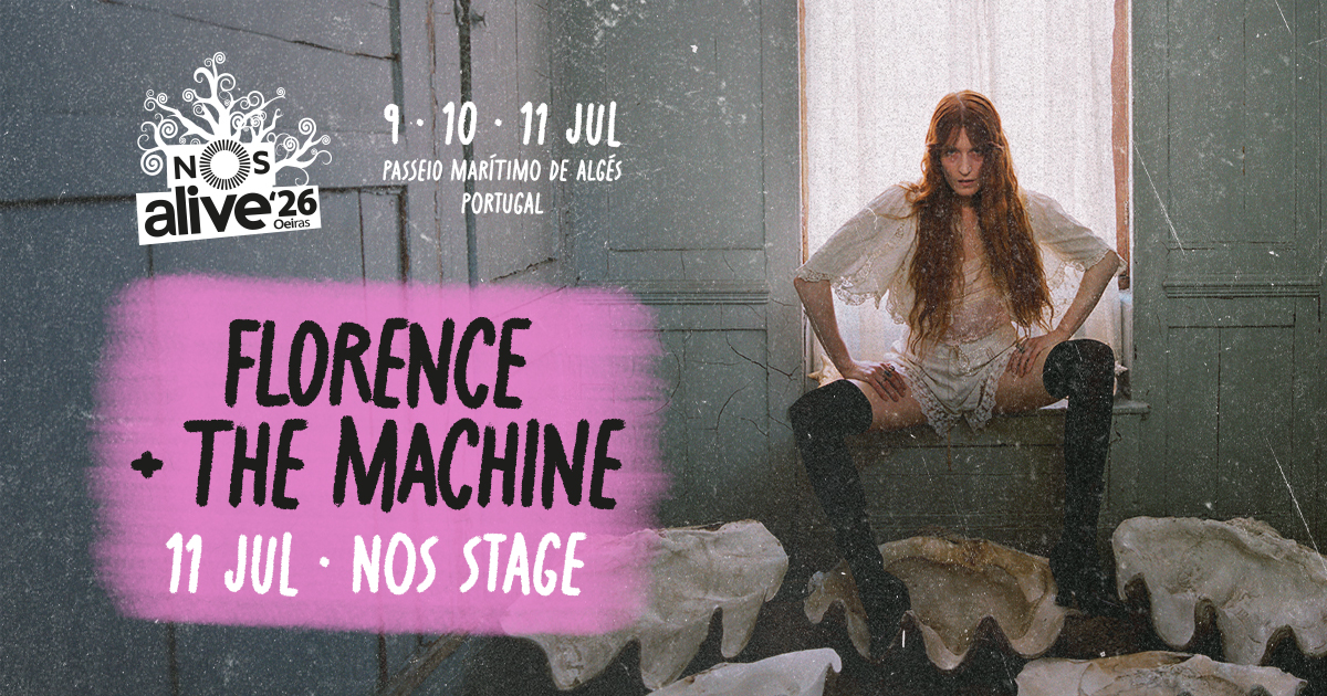 florence the machine nos alive palco nos 11 julho 2026 lisboa portugal