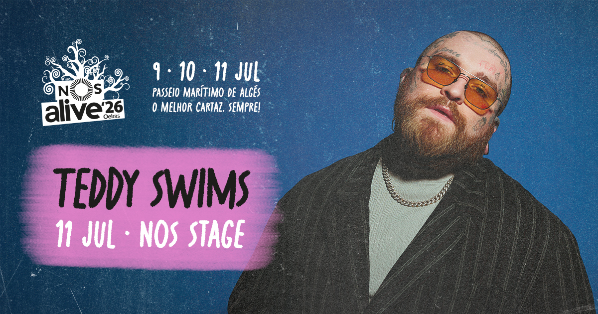 teddy swims nos alive 2026 palco nos stage lisboa portugal