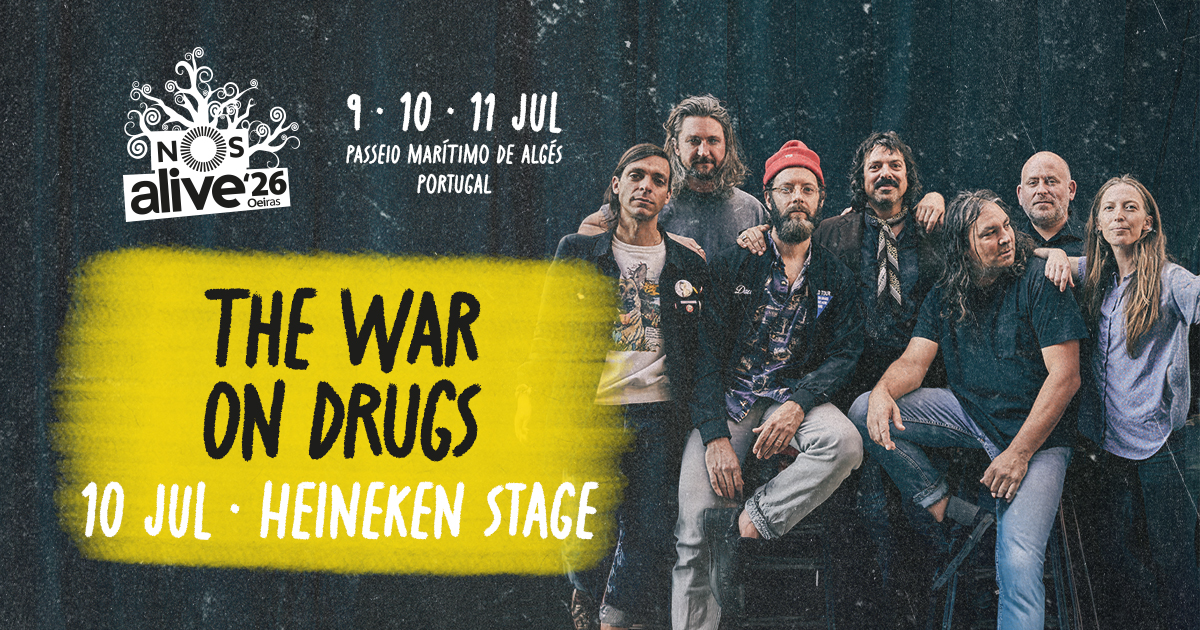the war on drugs nos alive 2026 lisboa portugal palco heineken stage