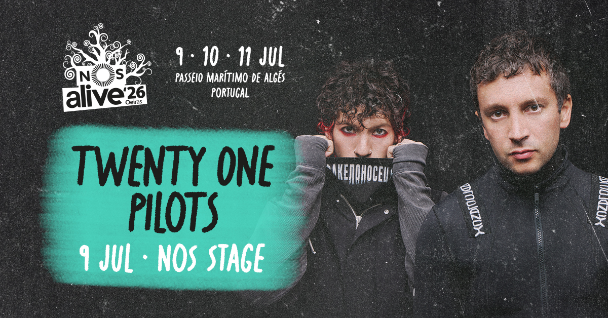twenty one pilots nos alive 2026 lisboa portugal palco nos
